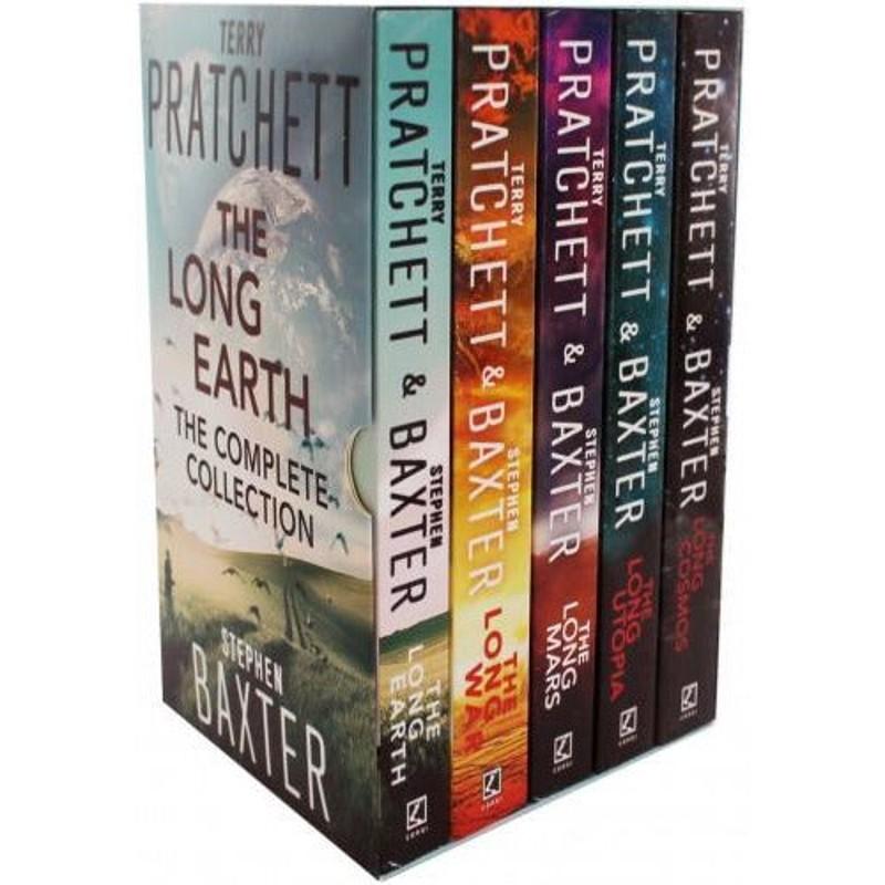TEMU The Long Earth 5 Books Collection Set By Terry Pratchett & Stephen Baxter – Sci-fi Adventure Collection