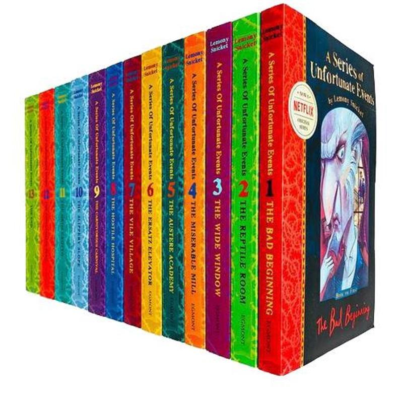 A Series Of Unfortunate Events by Lemony Snicket 13 Books Collection Set - Ages 9-12 - Paperback