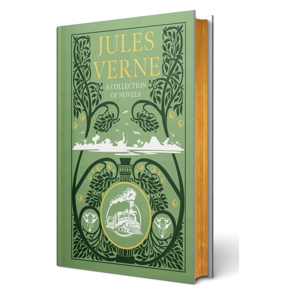 TEMU Jules Verne:a Collection Of Novels (leather-bound)