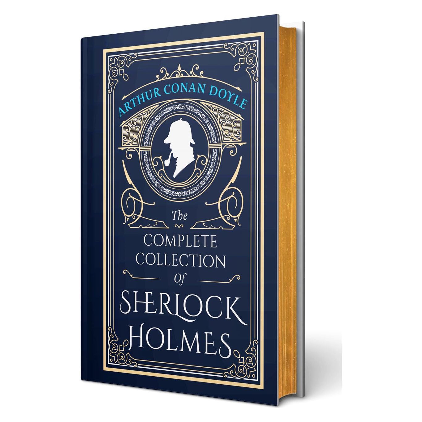 The Complete Collection of Sherlock Holmes by Sir Arthur Conan Doyle - Fiction - Leather Bound Hardback
