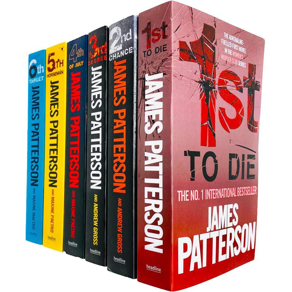 TEMU Womens Murder Club 6 Books Collection Set By (books 1 - 6)