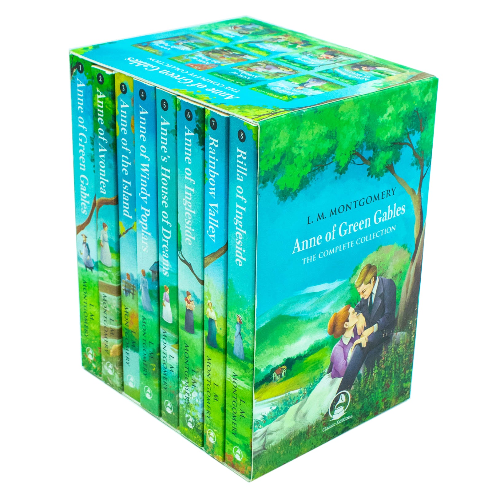 TEMU The Complete Anne Of Green Gables Collection – 8 Books Box Set By L.m. Montgomery | Classic Children’s & Coming-of-age Novels