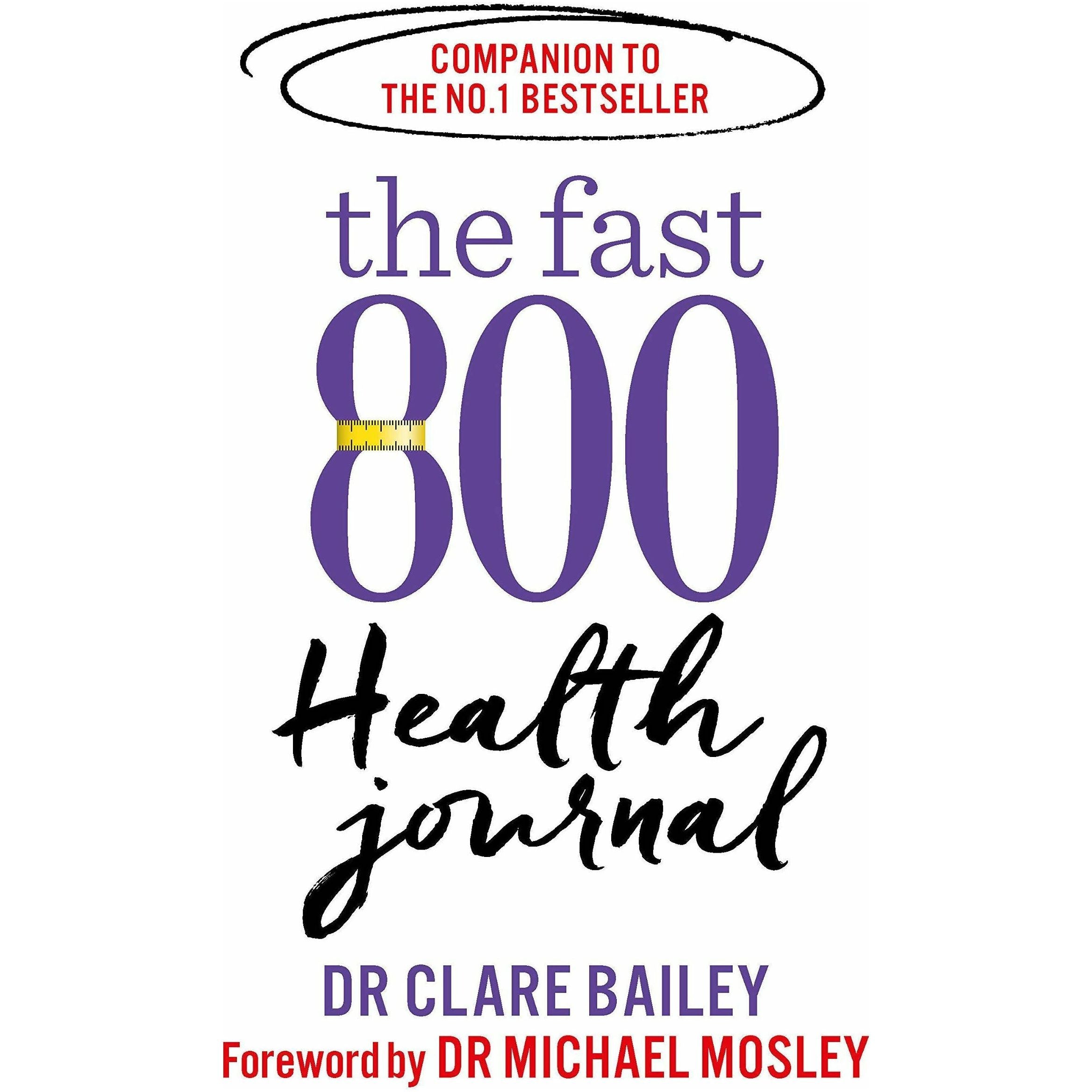 TEMU The Fast 800 Health Journal (the Fast 800 Series) By Dr Clare Bailey & Dr Michael Mosley