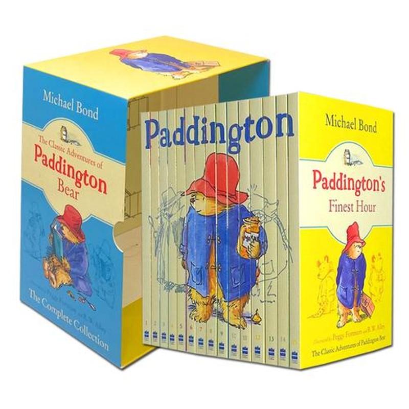 Classic Adventures of Paddington Bear 15 Books Complete Collection Set by Michael Bond - Ages 5-7 - Paperback