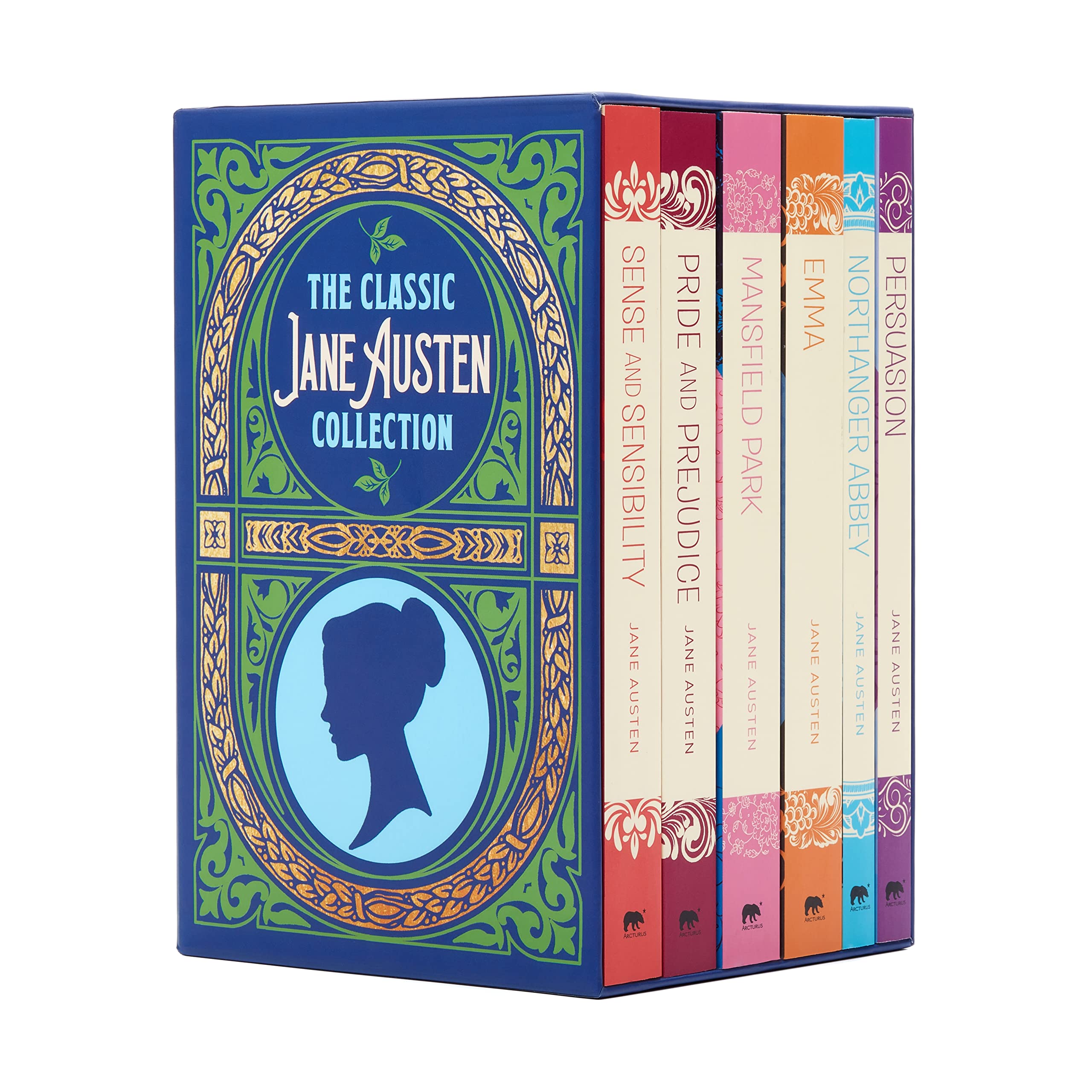TEMU The Classic Jane Austen Collection: 6-book Paperback Boxed Set (arcturus Classic Collections, 1), Jane Austen Gifts, Collectible Paperback
