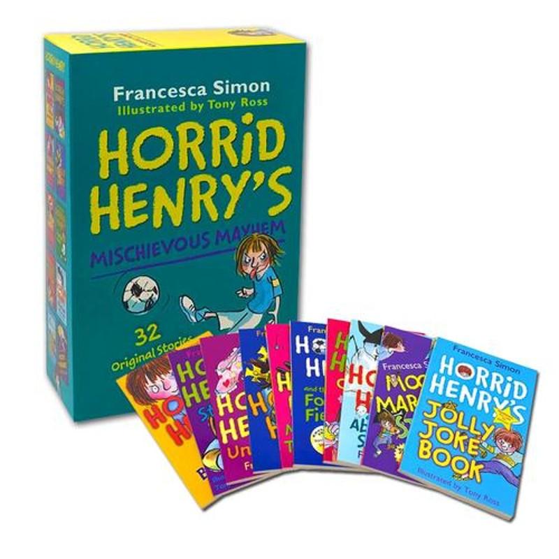 TEMU Horrid Henry Books Mischievous Mayhem Collection 10 Books Box Set