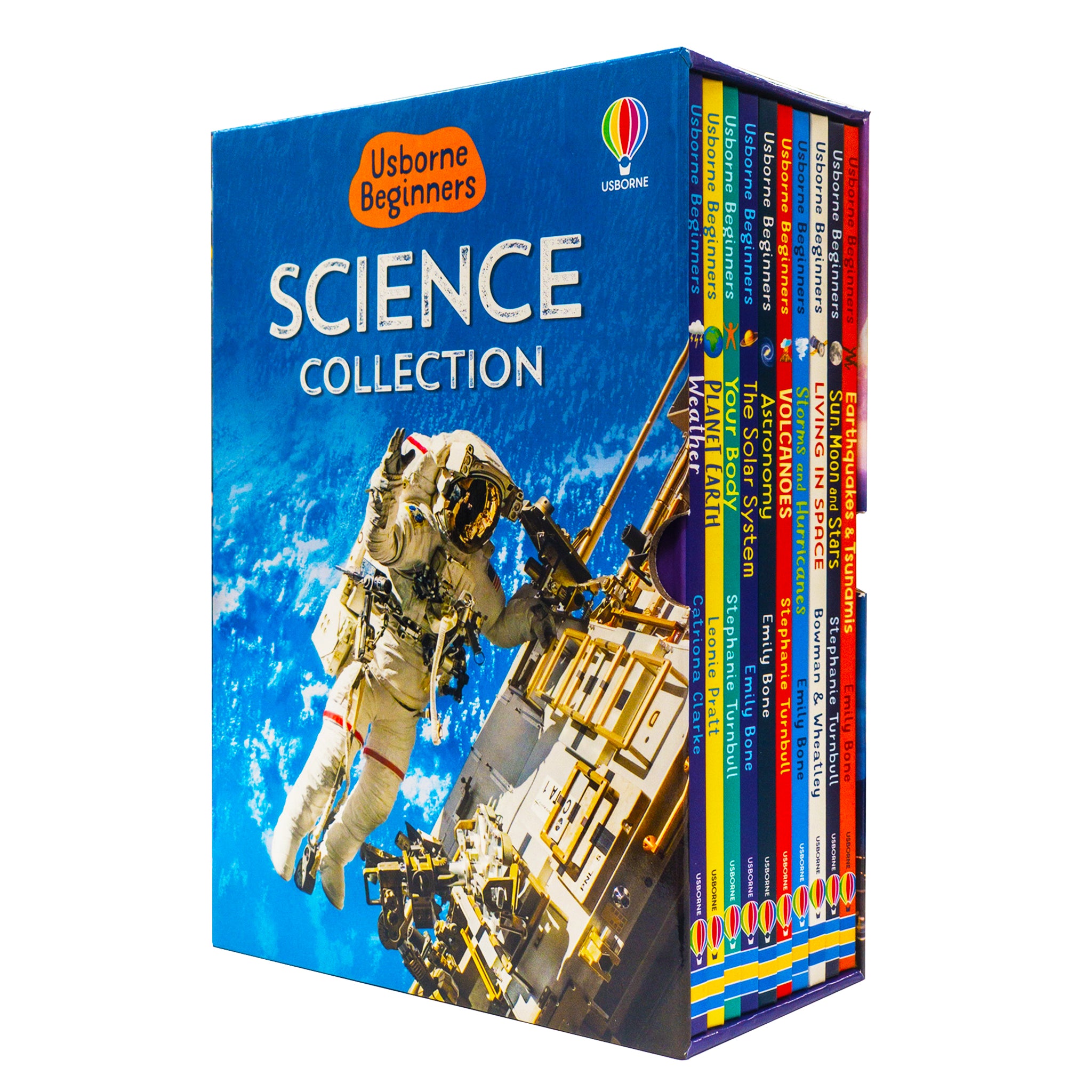 TEMU Usborne Beginners Series Science 10 Books Set | Children's Educational Books (includes Earthquakes & Tsunamis) - New Hardcover