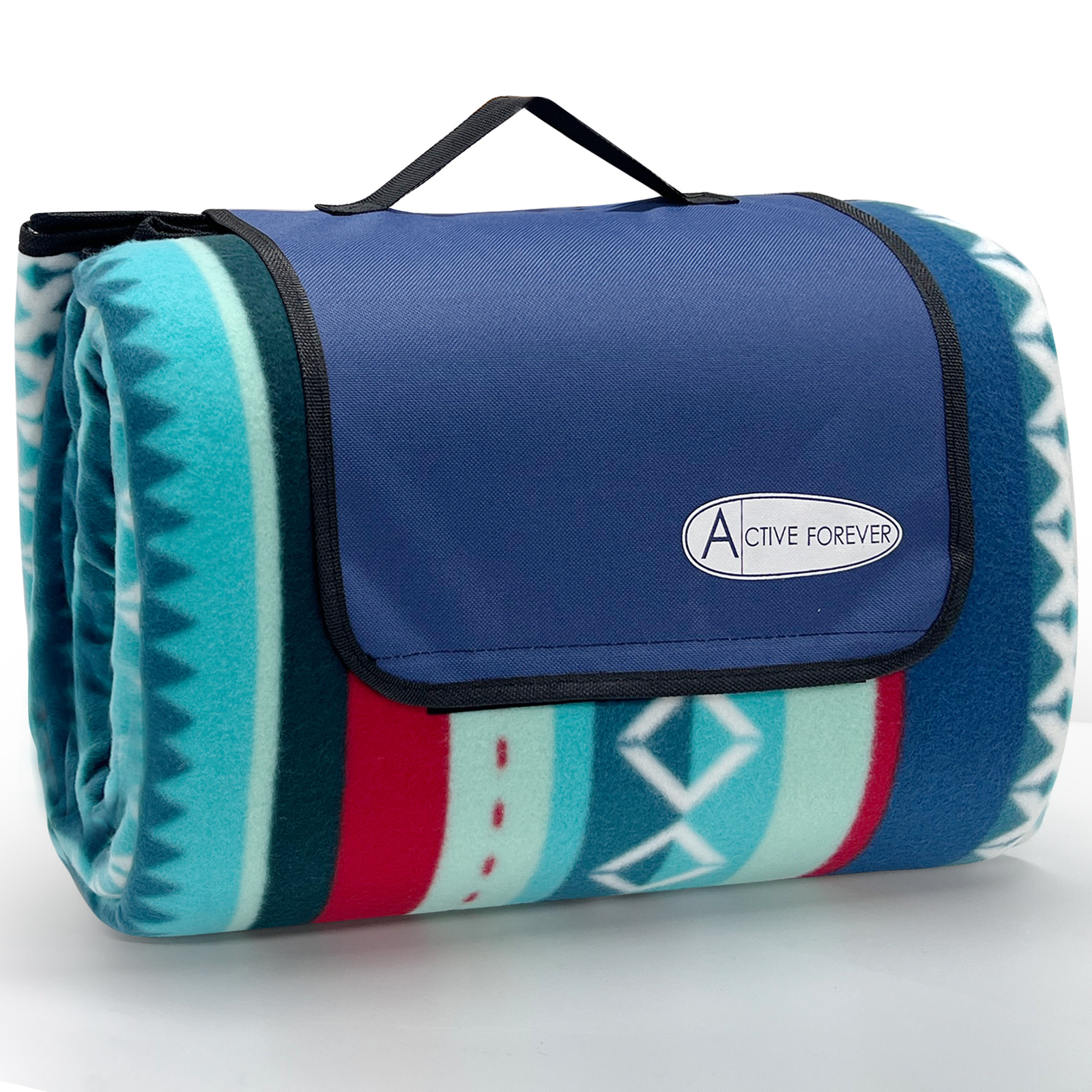 TEMU Picnic Blanket Portable 200cm Large Outdoor Rug Picnic Mat With Carrying Handle For Camping Beach