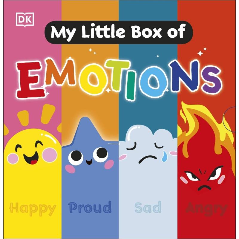 TEMU Dk My Little Box Of Emotions 5 Books Collection Box Set (i Feel Angry, I Feel Proud, I Feel Sad, I Feel Happy & How Am I Feeling?)