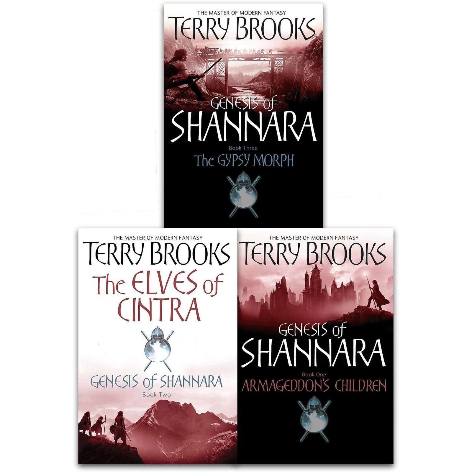 The Genesis of Shannara Trilogy by Terry Brooks 3 Books Collection Set - Fiction - Paperback