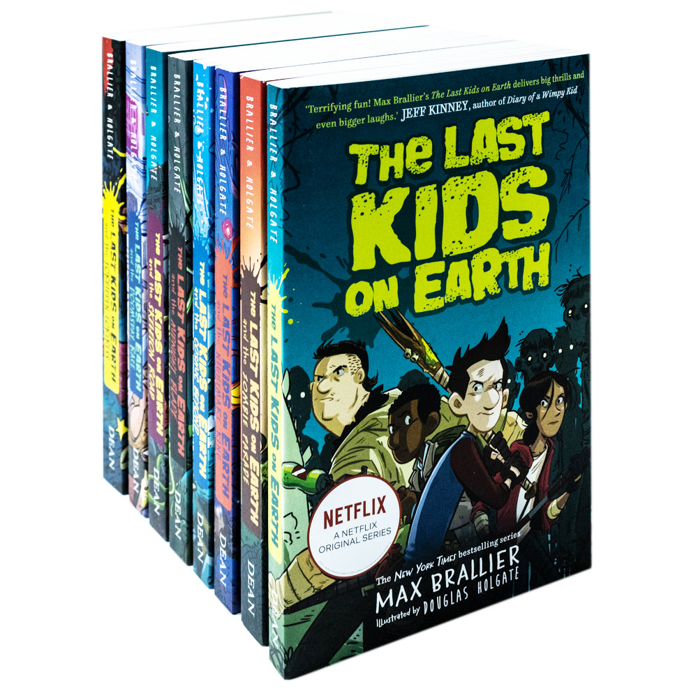 TEMU The Last Kids On Earth Series 1 To 8 Collection Set By Max Brallier | Fun Children's Adventure Books – Zombie Apocalypse, Action & Exciting
