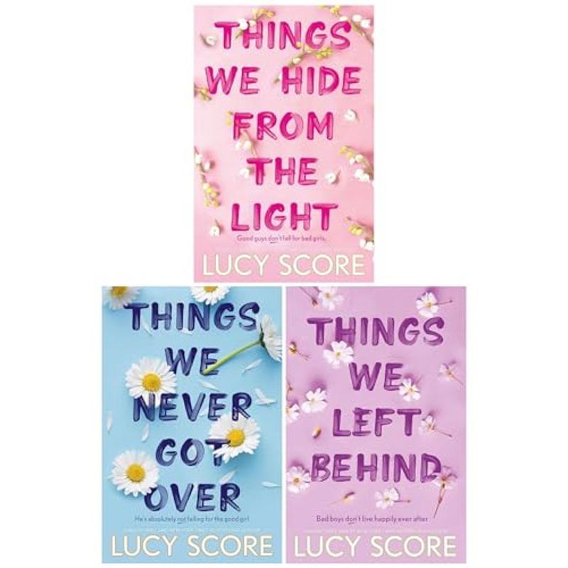 TEMU Knockemout Series 3 Books Collection Set By Lucy Score (things We Hide From The Light, Things We Left Behind & Things We Never Got Over)