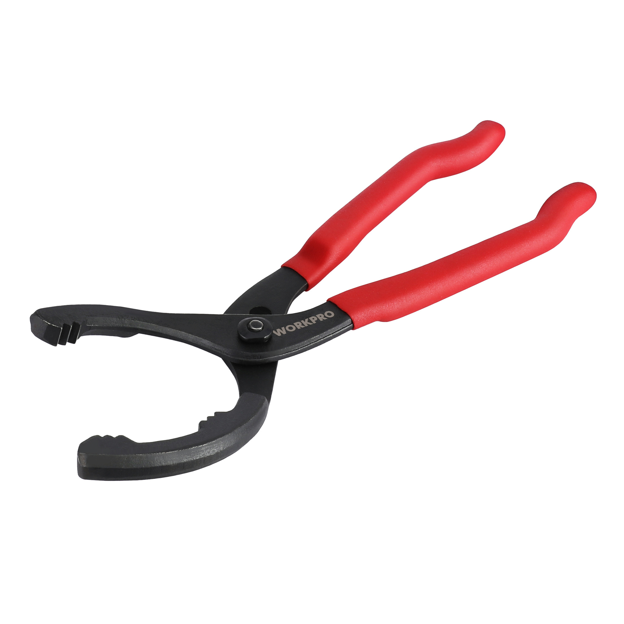 Image of Workpro Oil Filter Pliers 30cm, Adjustable Oil Filter Wrench With Non-slip Handle, Oil Filter Removal Tool For Motorcycles, Cars, Trucks, From Ø 60mm To Ø 102mm