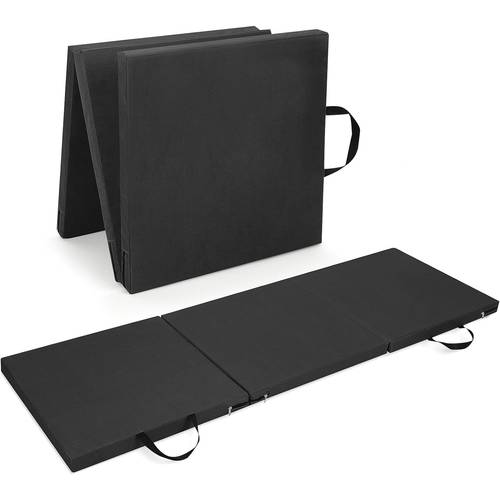 katlanabilir jimnastik egzersiz matı kaymaz yumuşak köpük yoga matı, tumbling kamp pilates ev antrenmanı zemin antrenmanı aerobik için 180x60x4cm