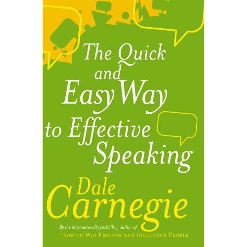 The Quick And Easy Way To Effective Speaking: retailer-supplied image