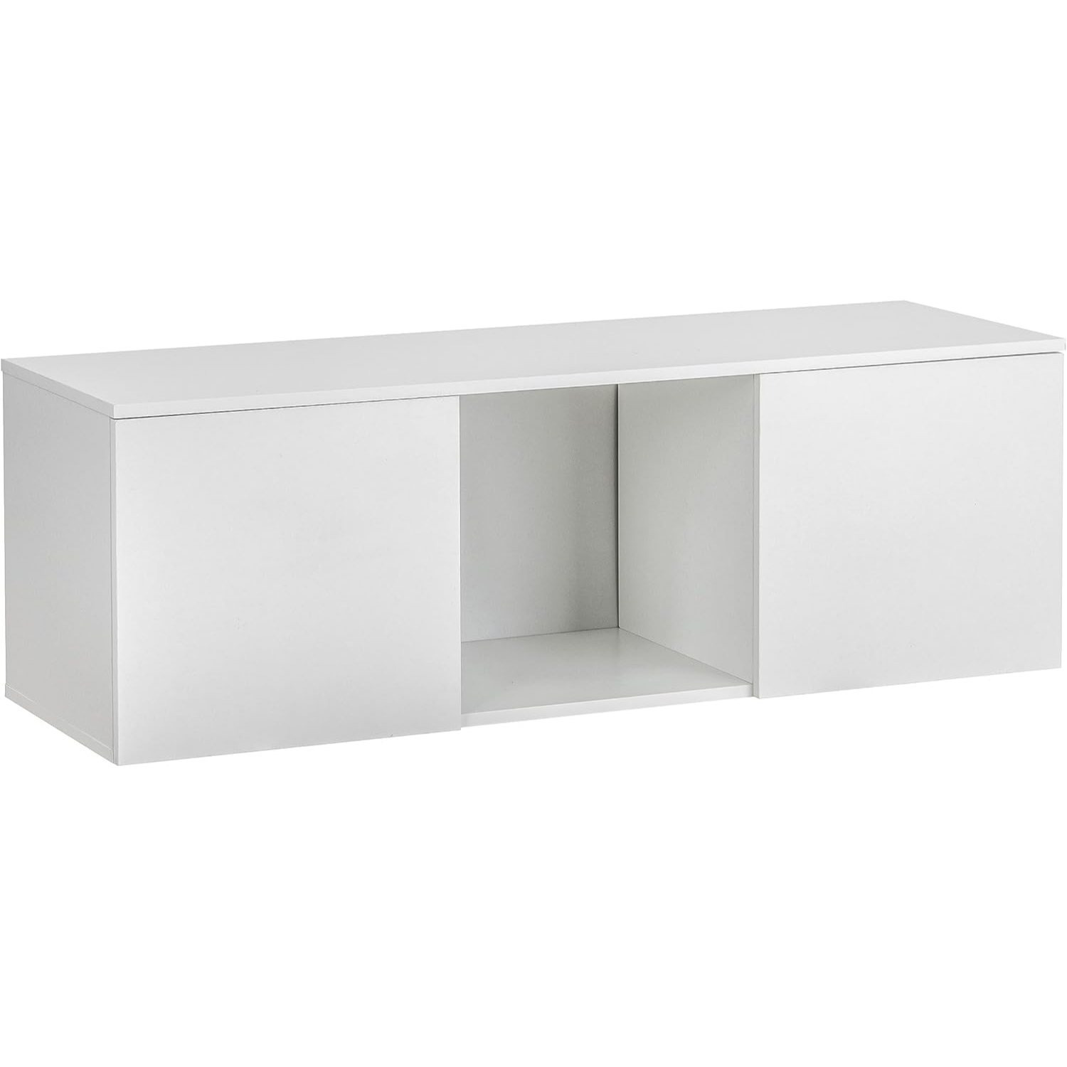 Image of Baroni Home Tv Stand, Modern And Essential For Bedroom, Living Room, Kitchen, Hallway, Kids' Room, Fits Tv Models And Sizes