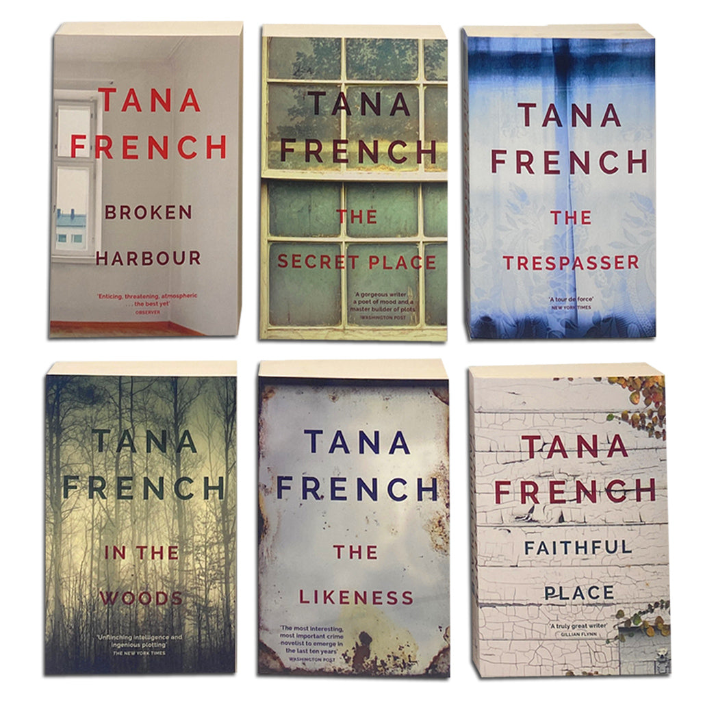 Dublin Murder Squad Series 6 Books Collection Set By Tana French: retailer-supplied image