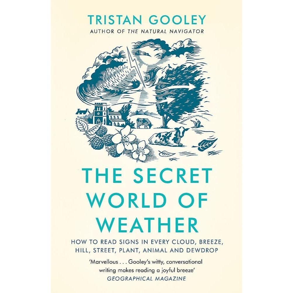 TEMU The Secret World Of Weather By Tristan Gooley: How To Read Signs In Cloud, Breeze, Animal - Non Fiction - Paperback, Weather Signs For Outdoor