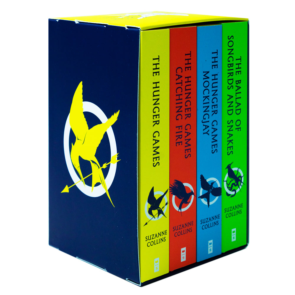 TEMU The Hunger Games 4 Book Paperback Box Set: Tiktok Made Me Buy It! The International No.1 Bestselling Series (the Hunger Games, Catching Fire,