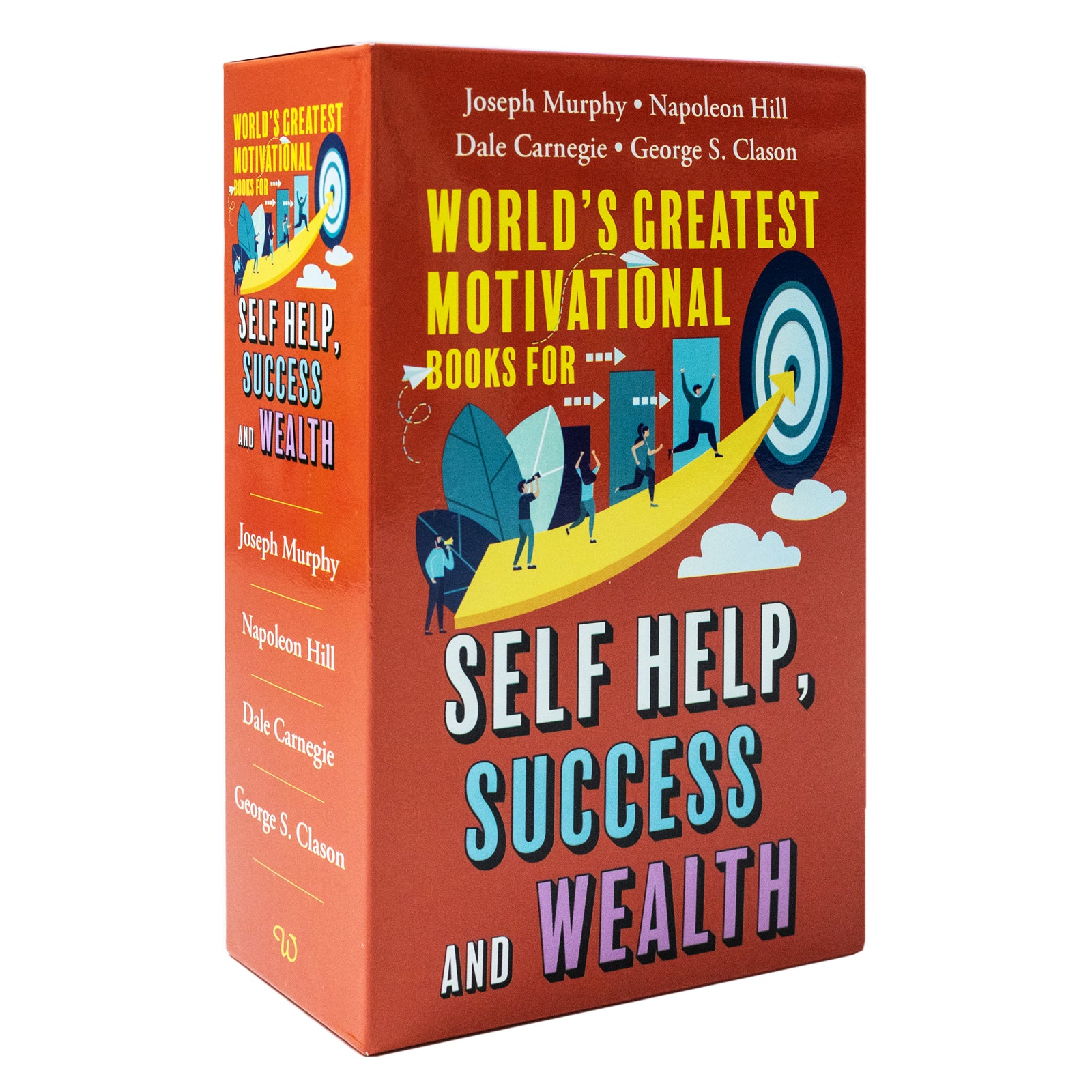 TEMU Motivational Books For Self Help, Success And Wealth 4 Books Collection Set