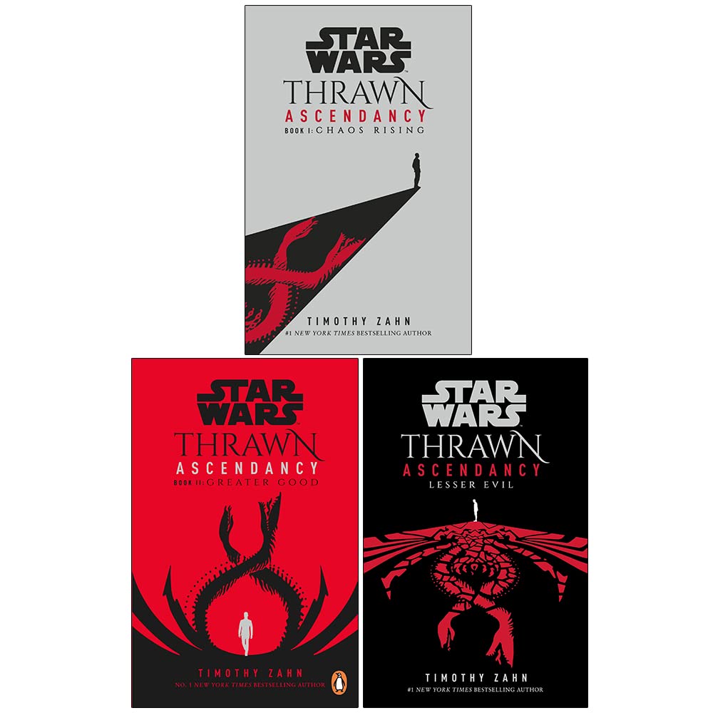 TEMU Star Wars Thrawn Ascendancy 1 To 3 Books Collection Set By Timothy Zahn (chaos Rising, Greater Good, Lesser Evil), Enigmatic Chiss Ascendancy,