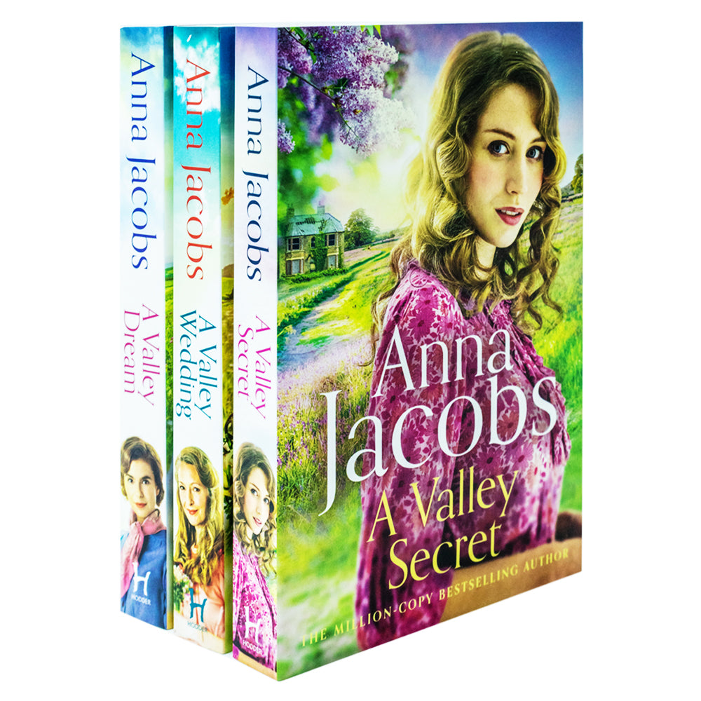 TEMU Anna Backshaw Moss Series 3 Books Collection Set (a Valley Dream, A Valley Secret, A Valley Wedding)