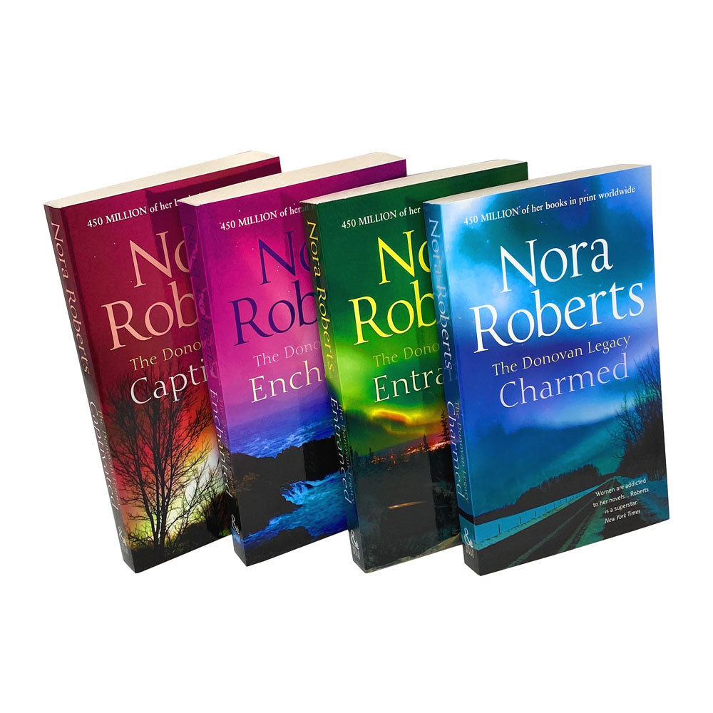The Donovan Legacy Series by Nora Roberts 4 Books Collection Set - Fiction - Paperback