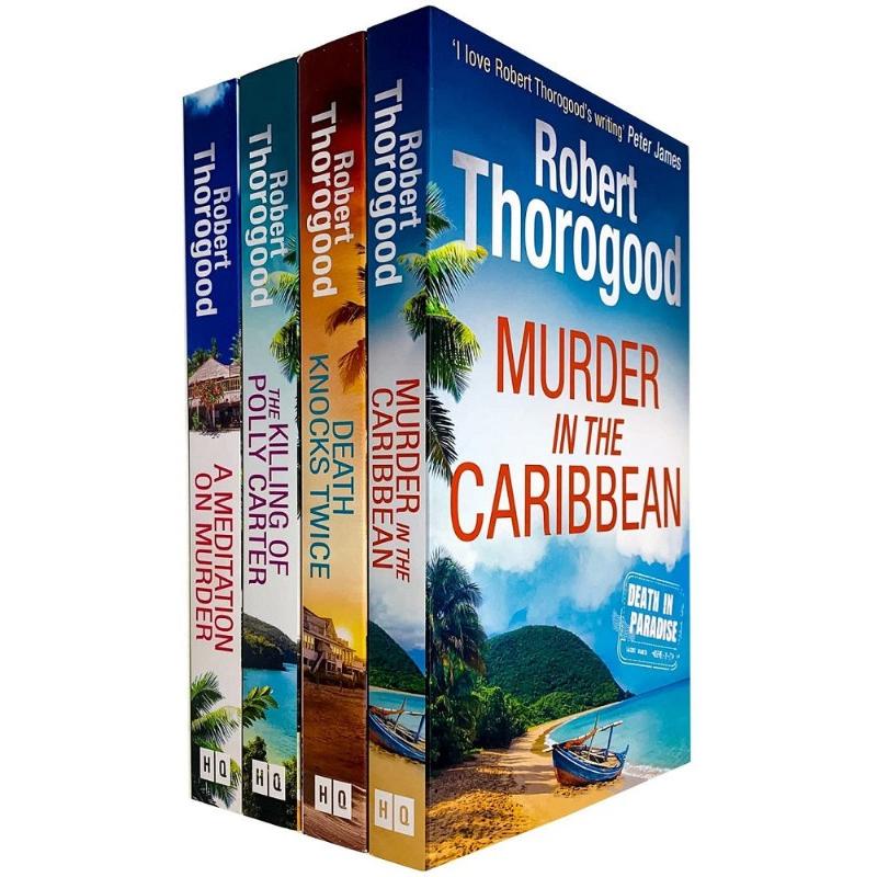 TEMU A Death In Paradise Mystery Series By Robert Thorogood 4 Books Collection Set