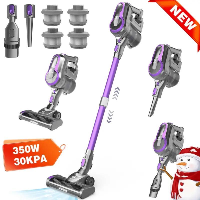 

Fixtfixer X6m Cordless Vacuum Cleaner, 350w/30kpa Powerful, Up To 55 Minutes, 0.9 Litre Dust Cup, 6 In 1 Lightweight Cordless Vacuum Cleaner For Hardwood Floors/carpets/pet Hair