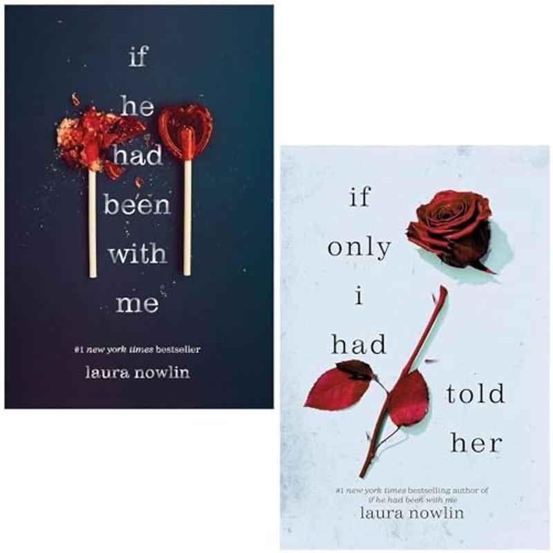 TEMU Laura Nowlin Collection 2 Books Set (if He Had Been With Me, If Only I Had Told Her) Must Read Ya Fiction In Paperback Age 12+ Romance Coming Of