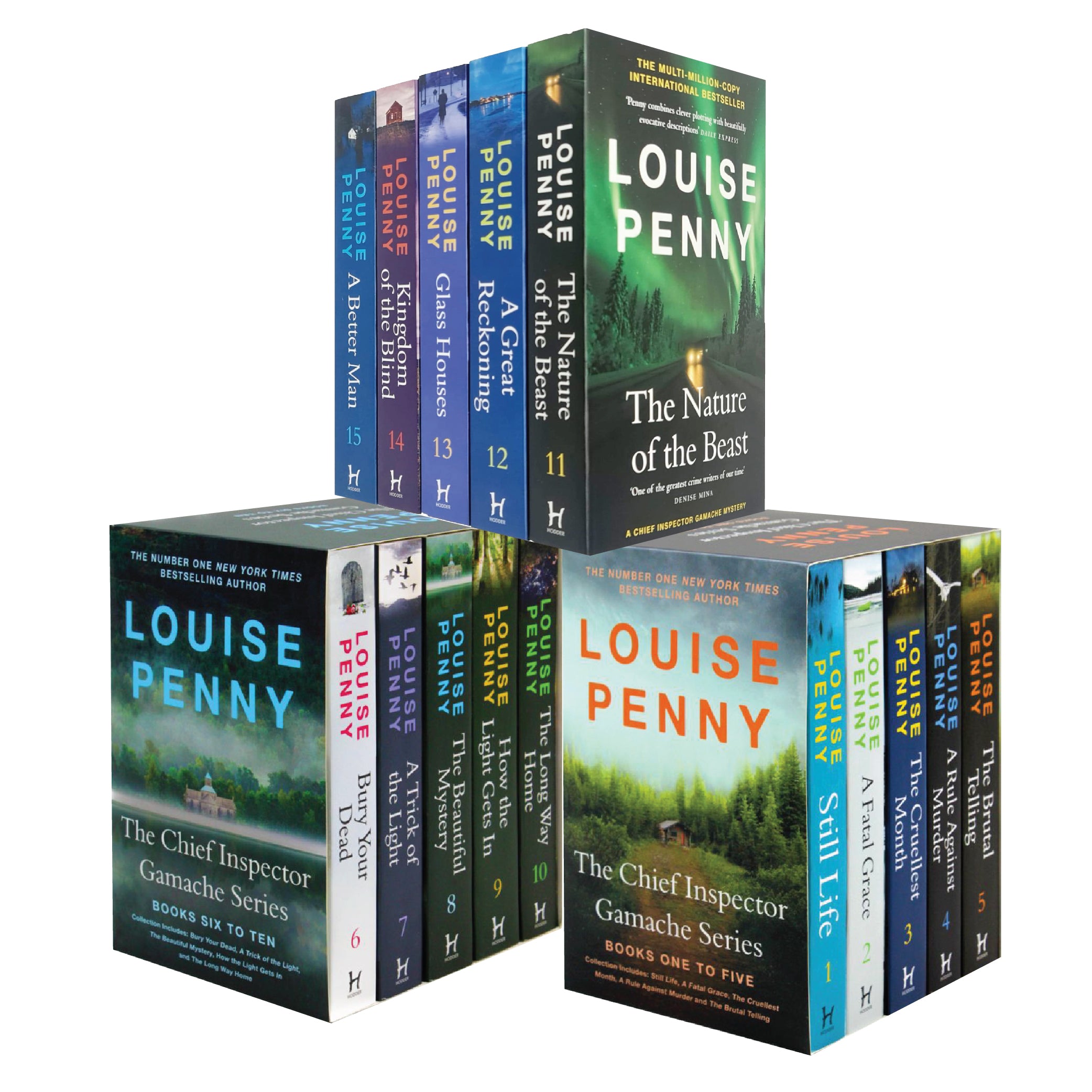 TEMU Louise Penny The Chief Inspector Gamache 1 To 15 Books Collection Set (still Life, Bury Your Dead, The Nature Of The Beast And Many More!)