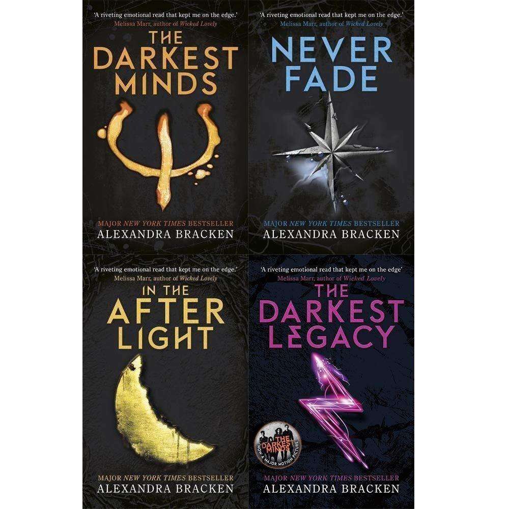 TEMU The Darkest Minds Series Alexandra Bracken Collection 4 Books Set Novel Pack
