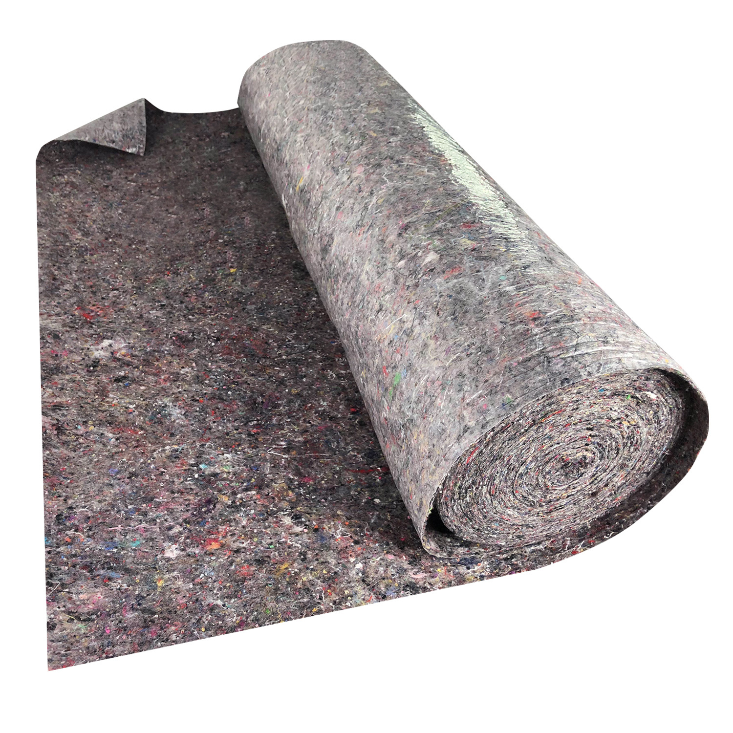 TEMU Painter's Fleece Wallpaper Protective Fleece Covering Fleece With Pe Anti-slip Coating Surface Protection For Floor Coverings, Painters And Diy