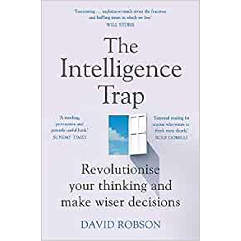 TEMU The Intelligence Trap Book By David Robson (paperback) | Psychology, Critical Thinking, Cognitive Bias, Decision Making, Self Help, Neuroscience