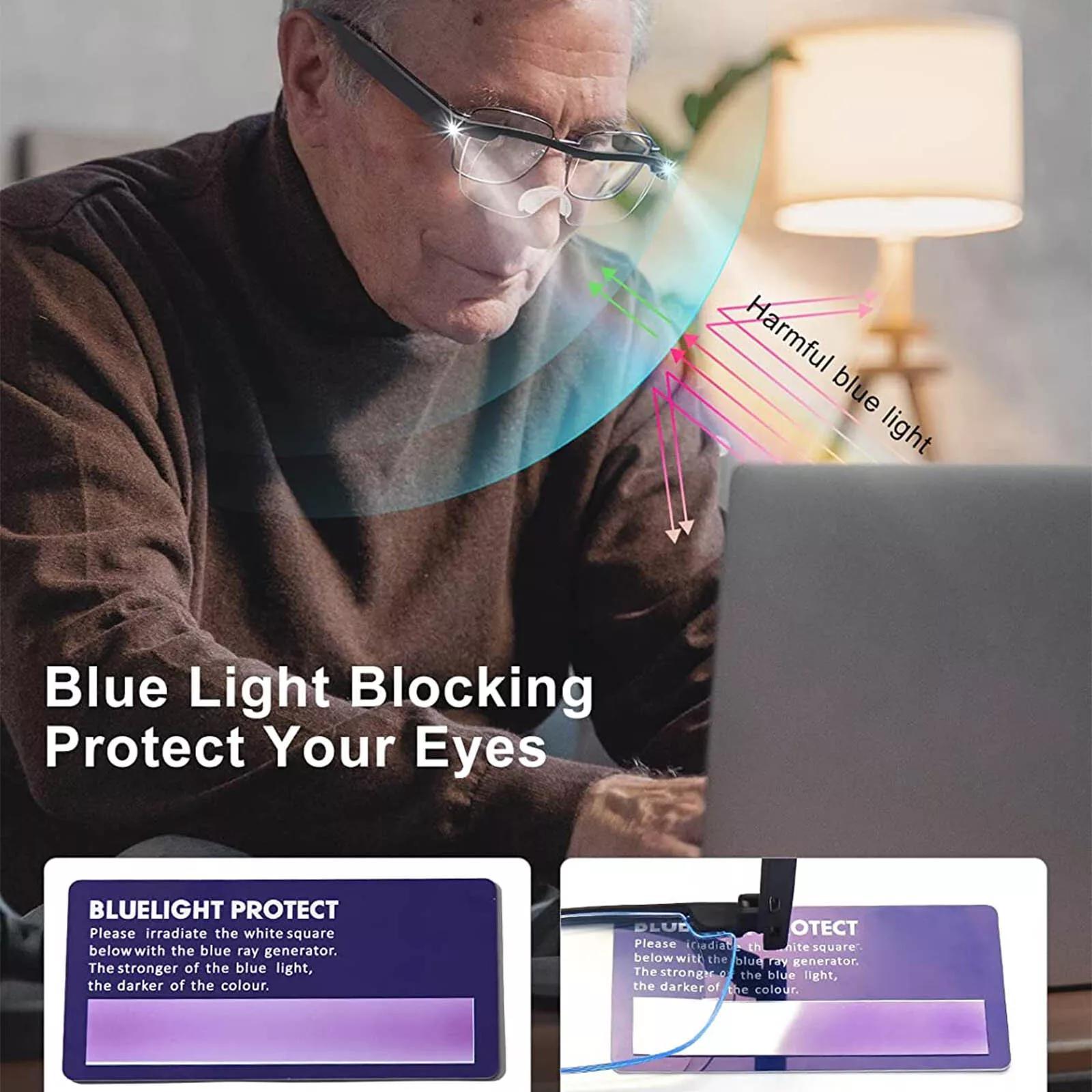 TEMU Magnifying Glasses Loupes 180% Magnifier Glasses With Led Light Reading Sewing