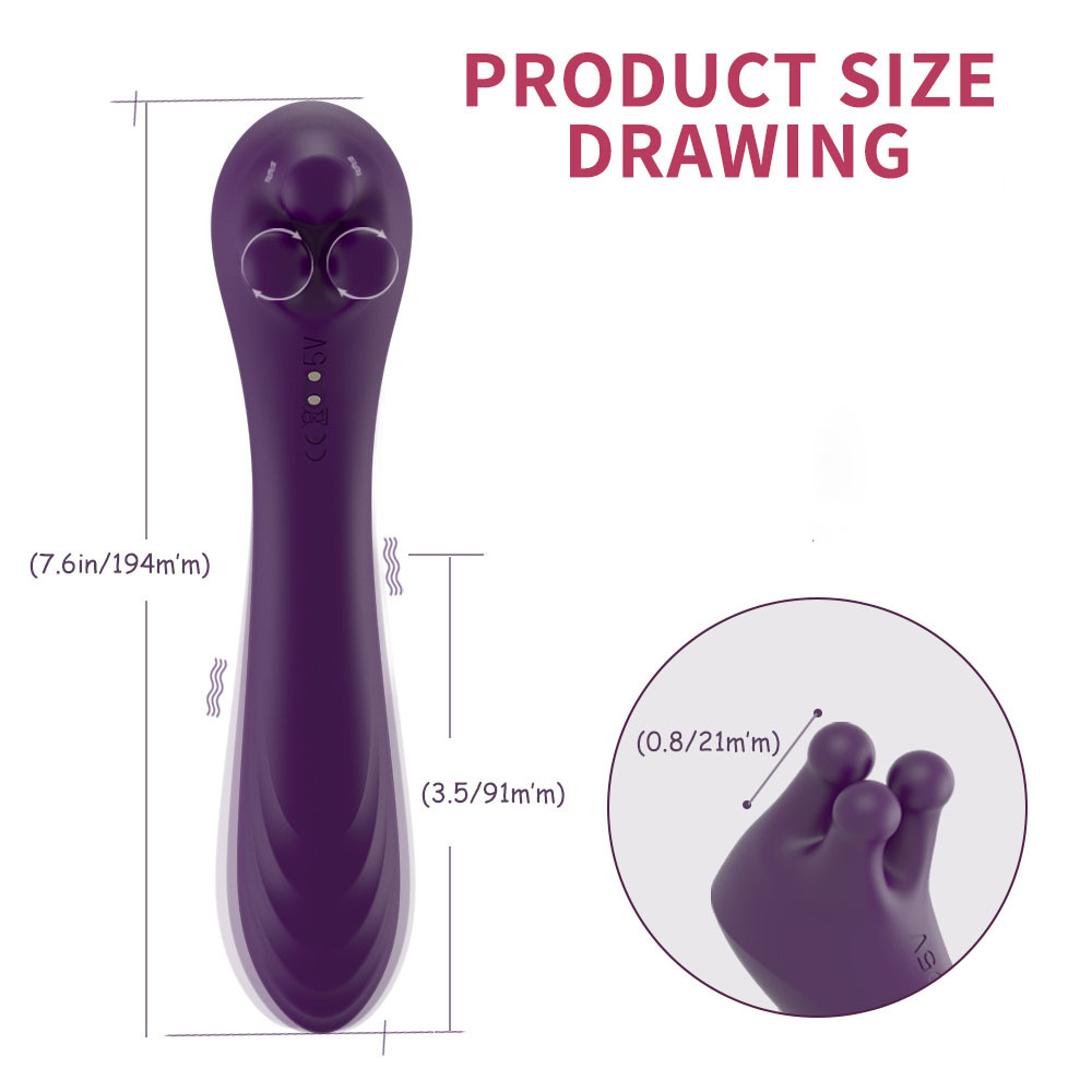 15 -   mit 3  kugeln im massagekopf 2 motoren Produktdetails 5