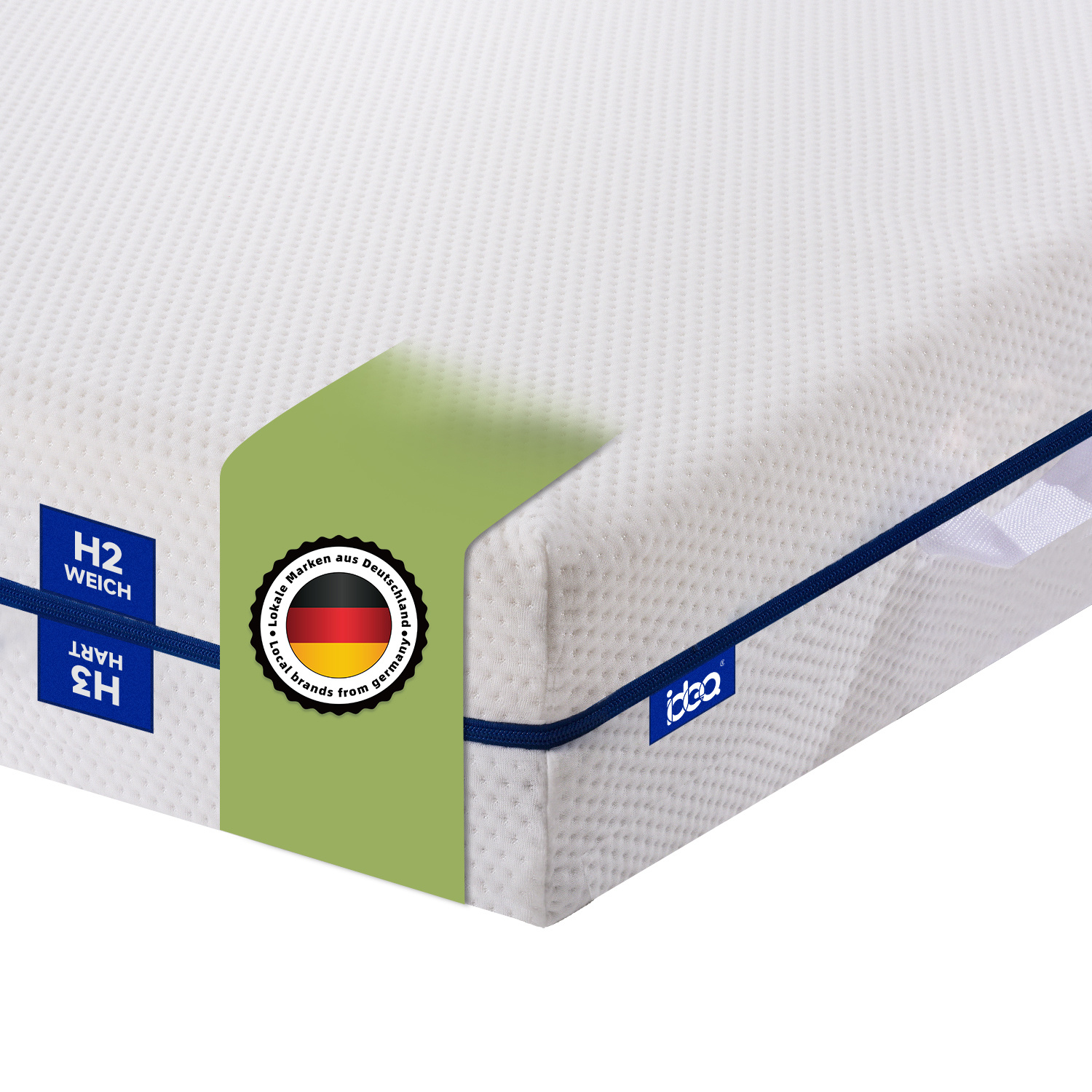 Image of Mattress 140x200 Cm, Orthopedic 7-zone Mattress, Hardness H4 & H5 (medium Firm & Firm), Foam Mattress, Certified (height 18 Cm, 140 X 200 Cm), Hypoallergenic, Pressure Relief, , German