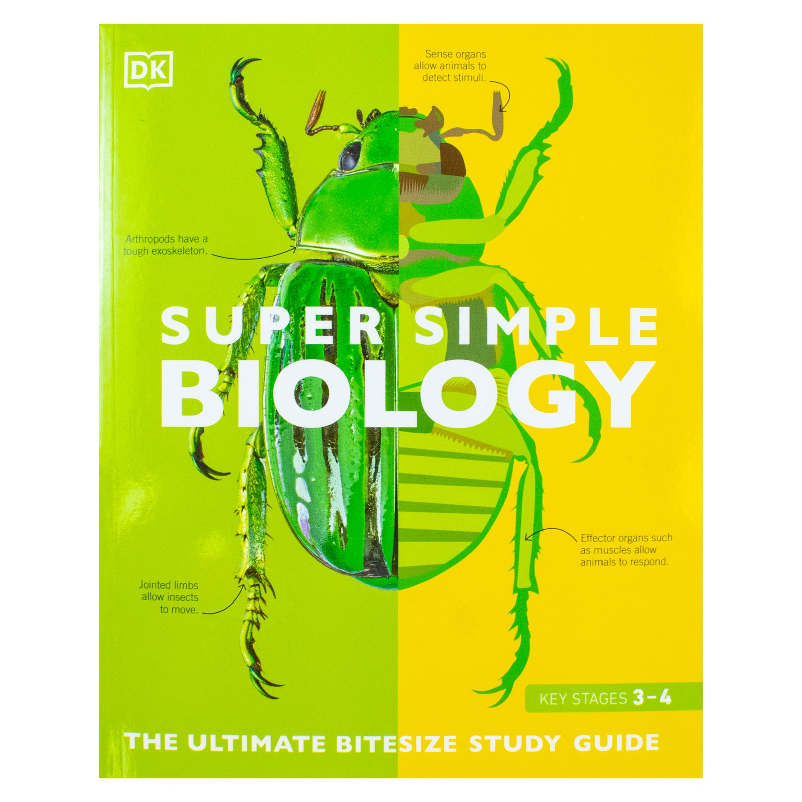 Super Simple Biology by DK - The Ultimate Bitesize Study Guide - KS3/GCSE Revision - Paperback