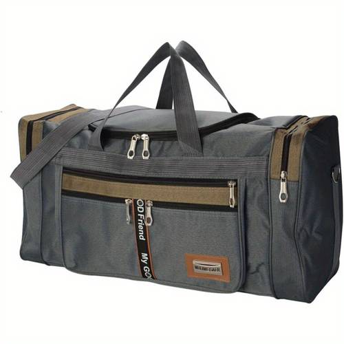 mens sports duffel bag with large capacity lightweight and foldable travel gym bag oversized fitness duffle bag for travel exercise and outdoor activities