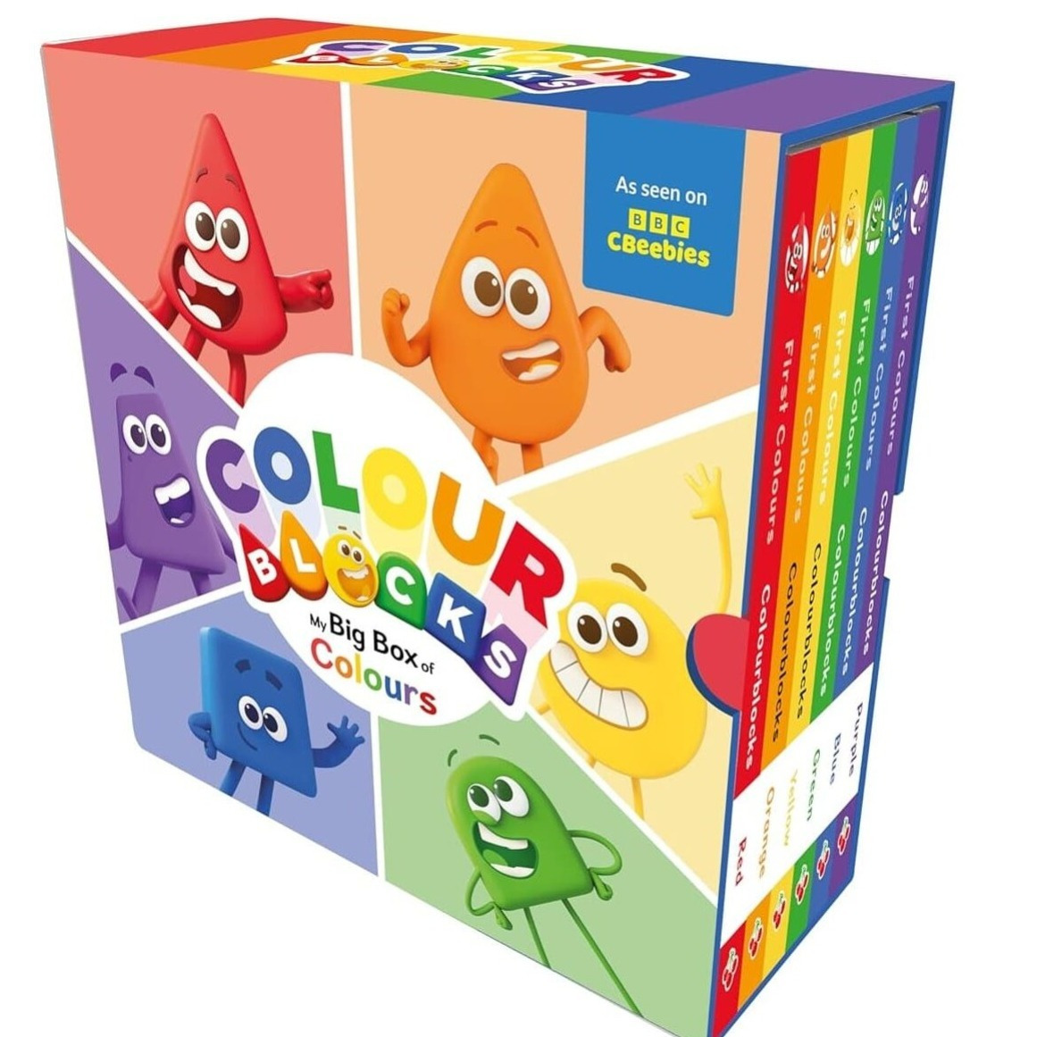 TEMU Colourblocks: My Big Box Of Colours 6 Books Collection Set - Ages 1-5 - Hardback - English - 1300g - From United Kingdom - Publisher: Sweet
