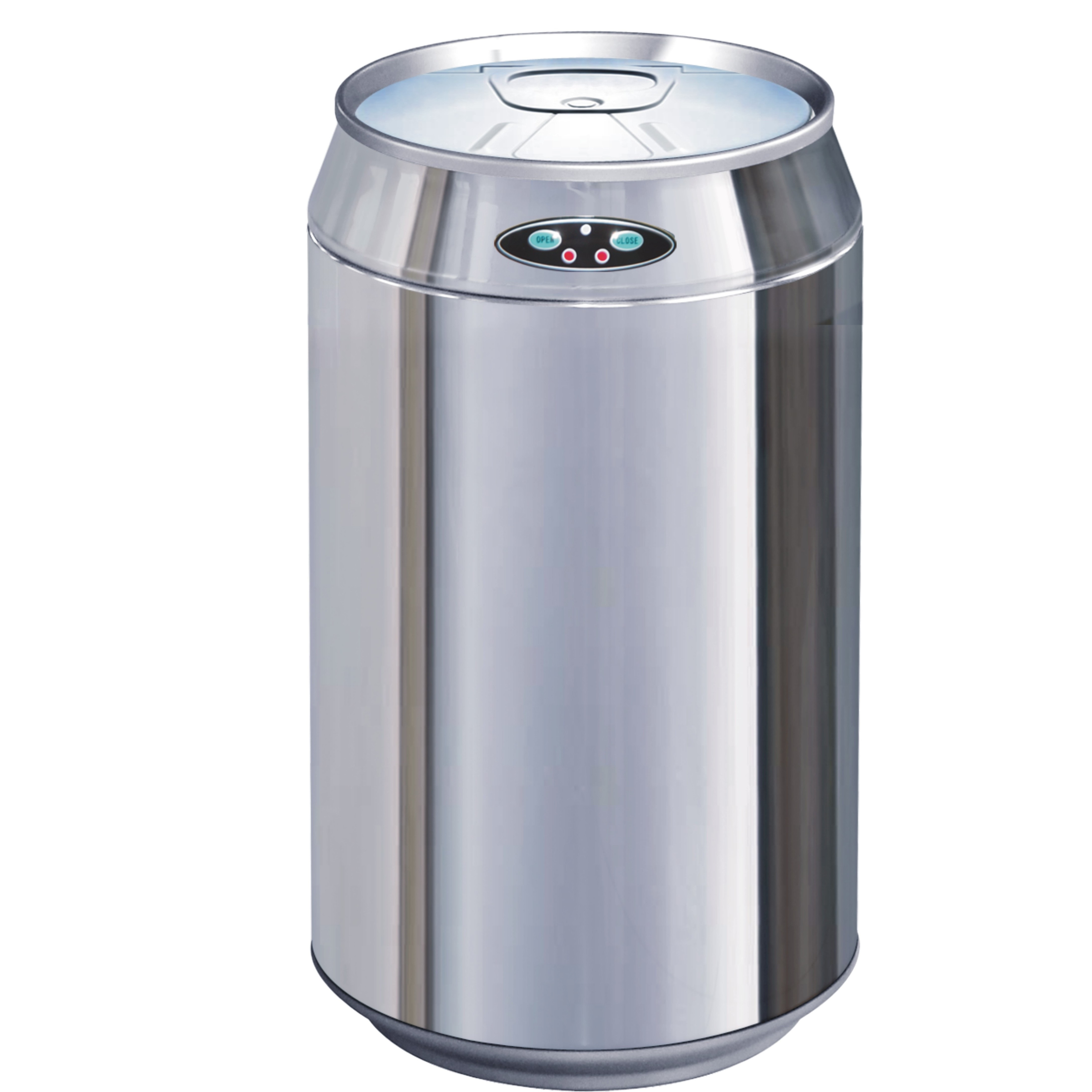 TEMU de Basura Automático para Cocina 30L – Diseño Original de Lata, Acero Inoxidable a Espejo, con Sensor Infrarrojo Sin , Higiénico y Resistente a