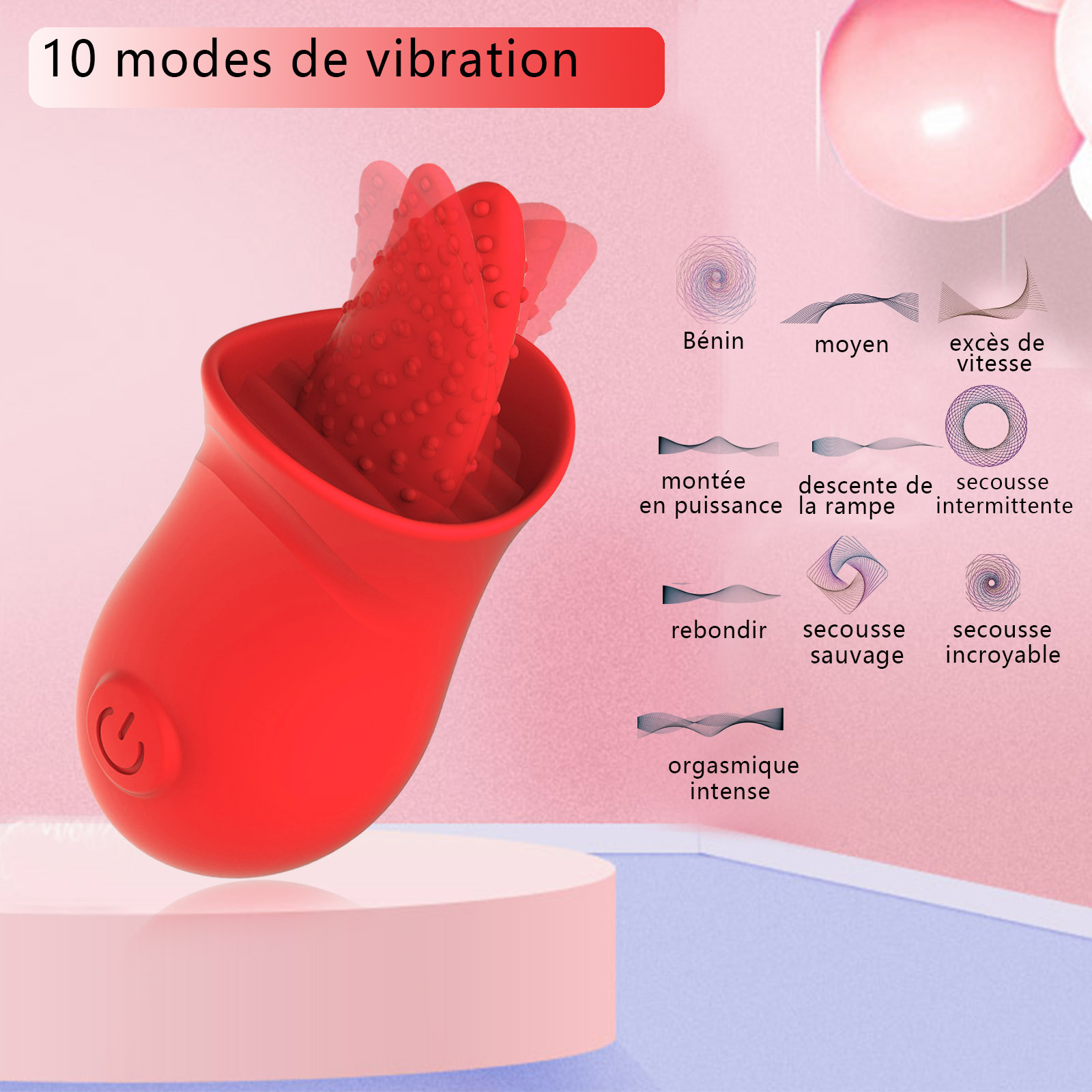 stimulation klitoris vagina   spielzeug toy wasserdicht usb Produktdetails 2