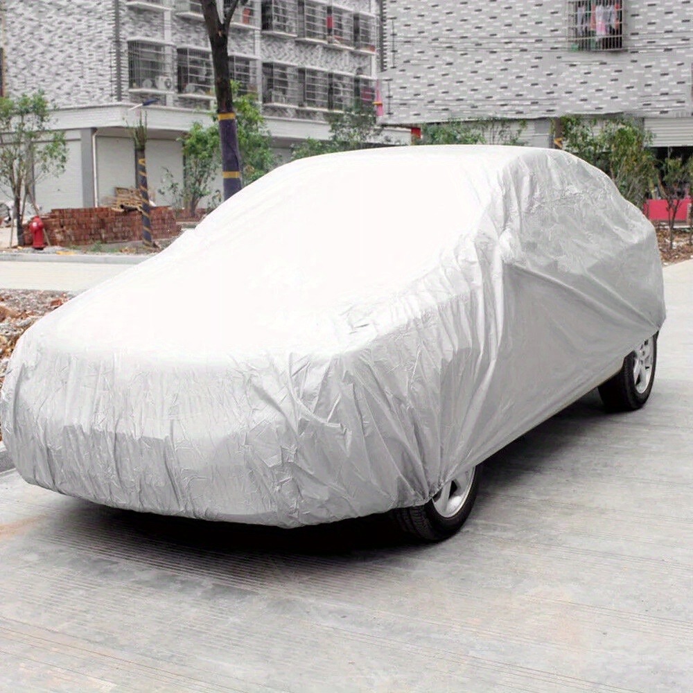 TEMU Car Cover Universal Car Cover Car Cover Universal Cover For Sedan Silver