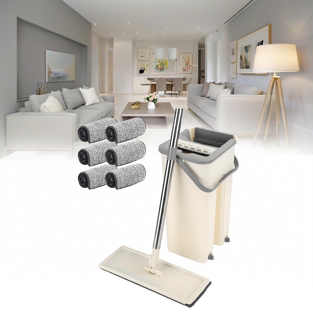TEMU Mop Set Mop And Set Mop Bucket Set Microfibre Mop Set Cleaning Mop For Tiles Floors