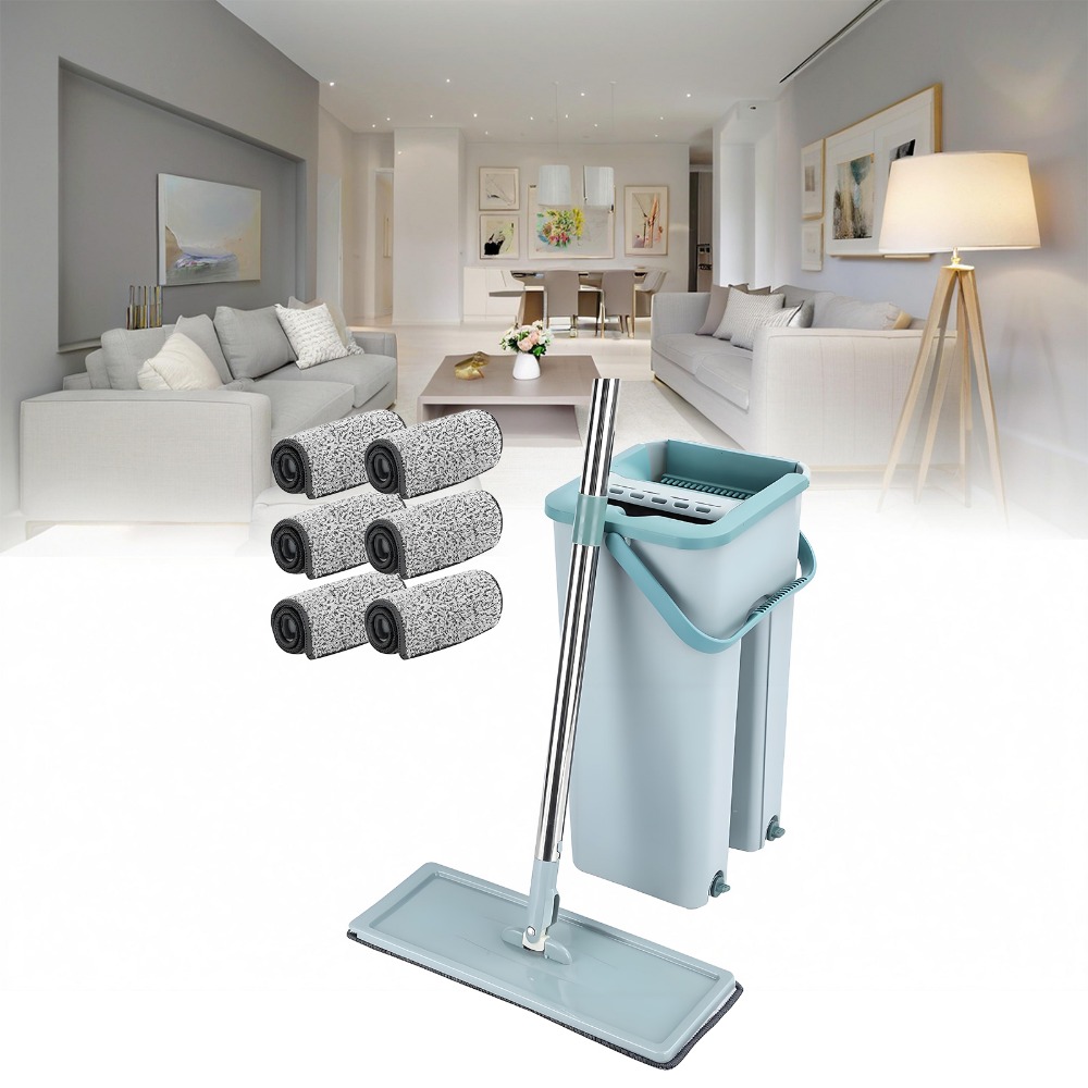 TEMU Mop Set Mop And Set Mop Bucket Set Microfibre Mop Set Cleaning Mop For Tiles Floors