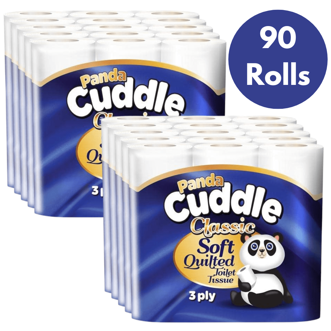 TEMU 160 Sheets 3 Ply Quilted 90 Rolls 45 X Toilet Roll Bulk Buy