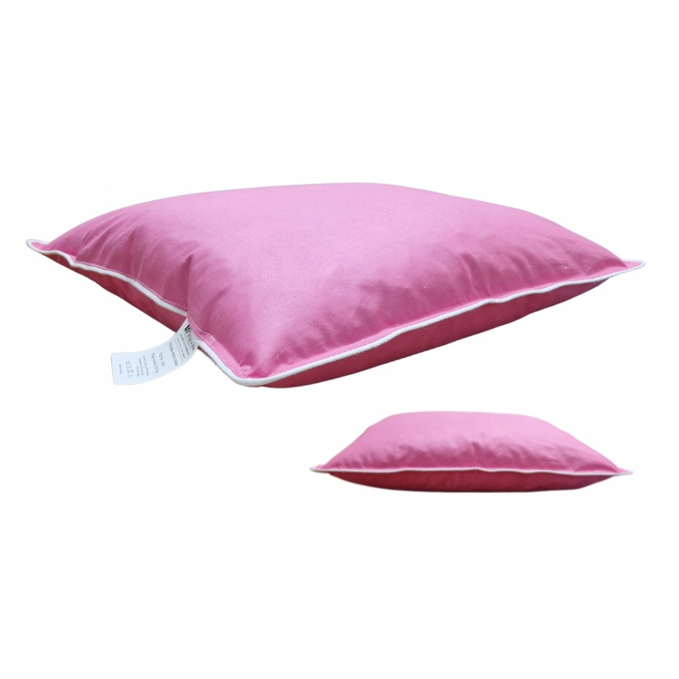 Pillow, 70x80cm, 1.6kg Fill, 50% Goose Down & 50% Feather, 100% Cotton Cover, Medium Loft, Breathable