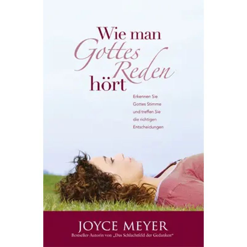 How To Hear God Speak - Joyce Meyer - Paperback - 263 Pages - German - 2015 - Meyer, Joyce E.v. - Ean 9783945678008