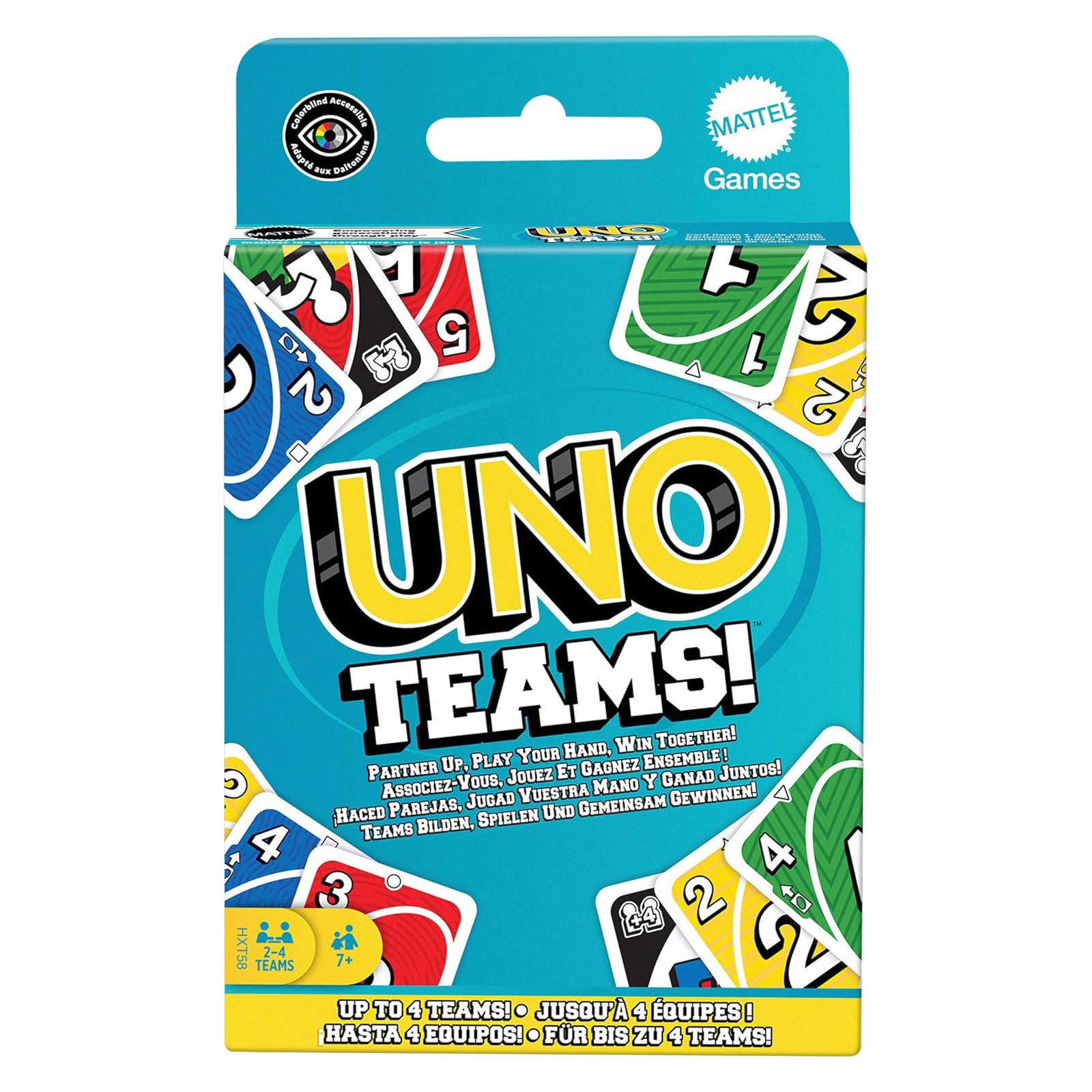 E-shop Mattel HXT58 - Mattel Games - UNO Teams!