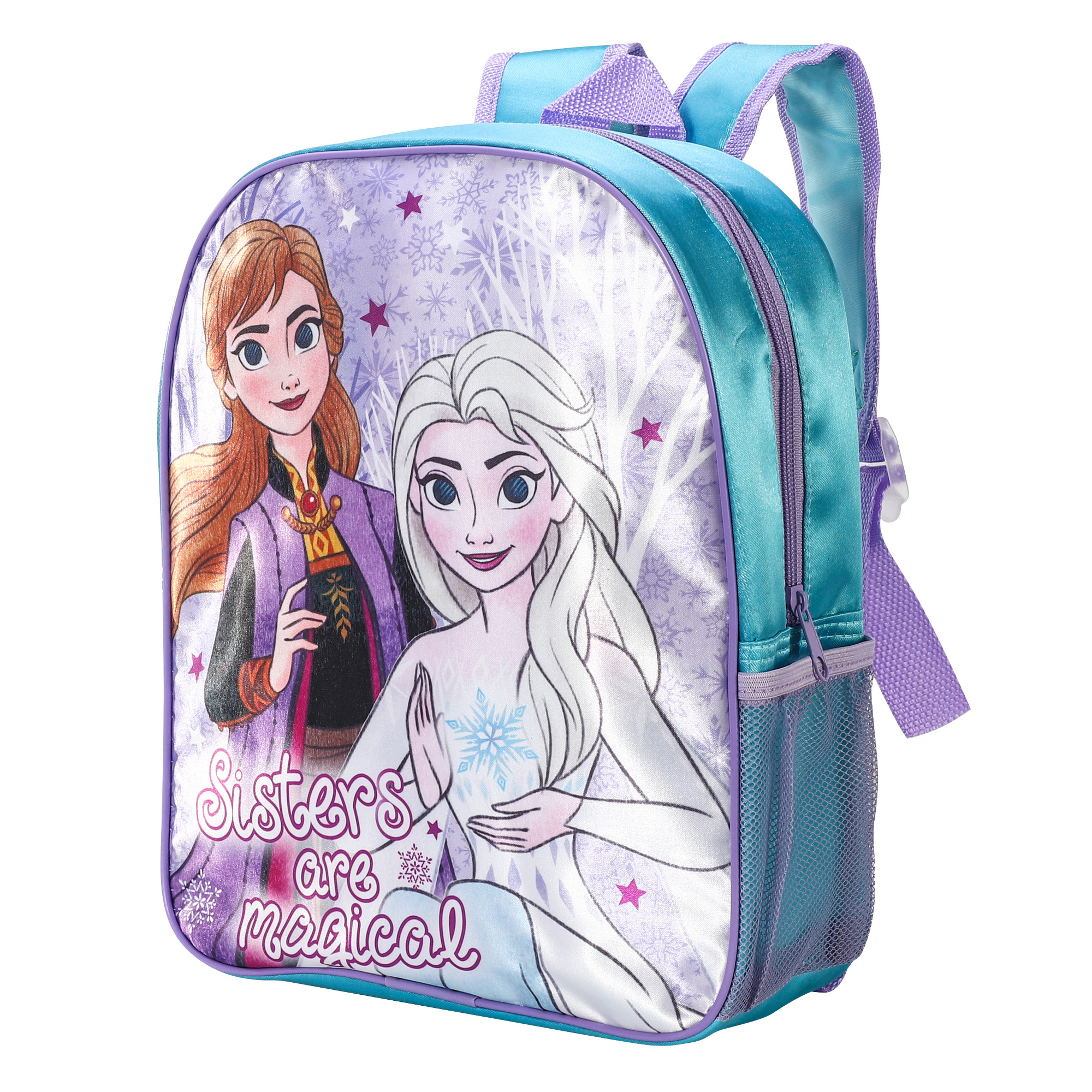 TEMU Frozen Kids Childrens Backpack School Rucksack Travel Bag Boys Girls With Side Mesh Pocket
